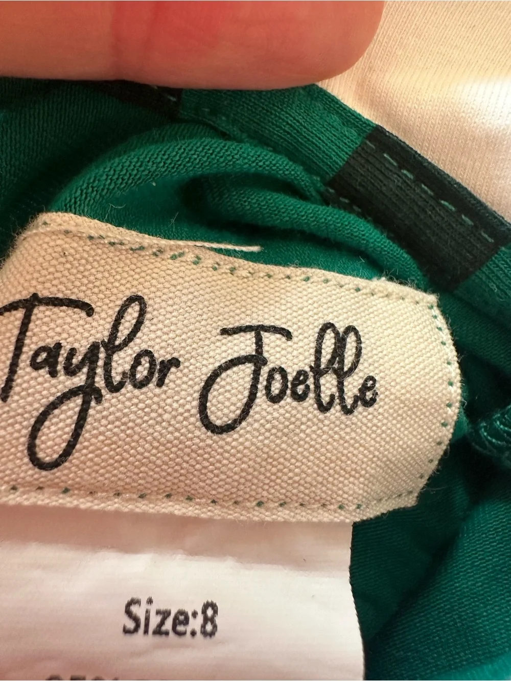 Taylor Joelle Haunted Mansion Stripe Halloween Maid White Peter Pan Collar 8